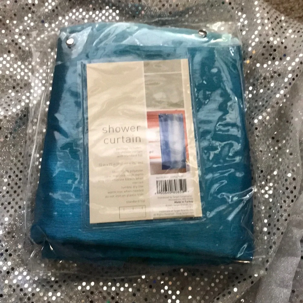 Blue Ombré Shower Curtain